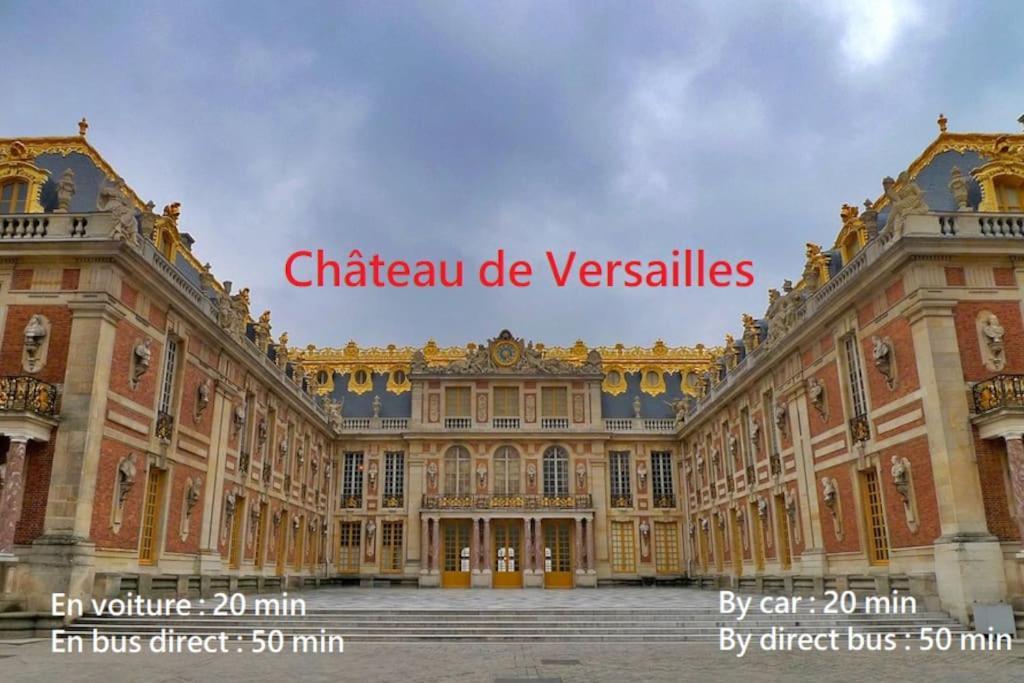 Appartement 4 Pieces - La Rose Des Yvelines - Classe 3 Etoiles Trappes Kültér fotó